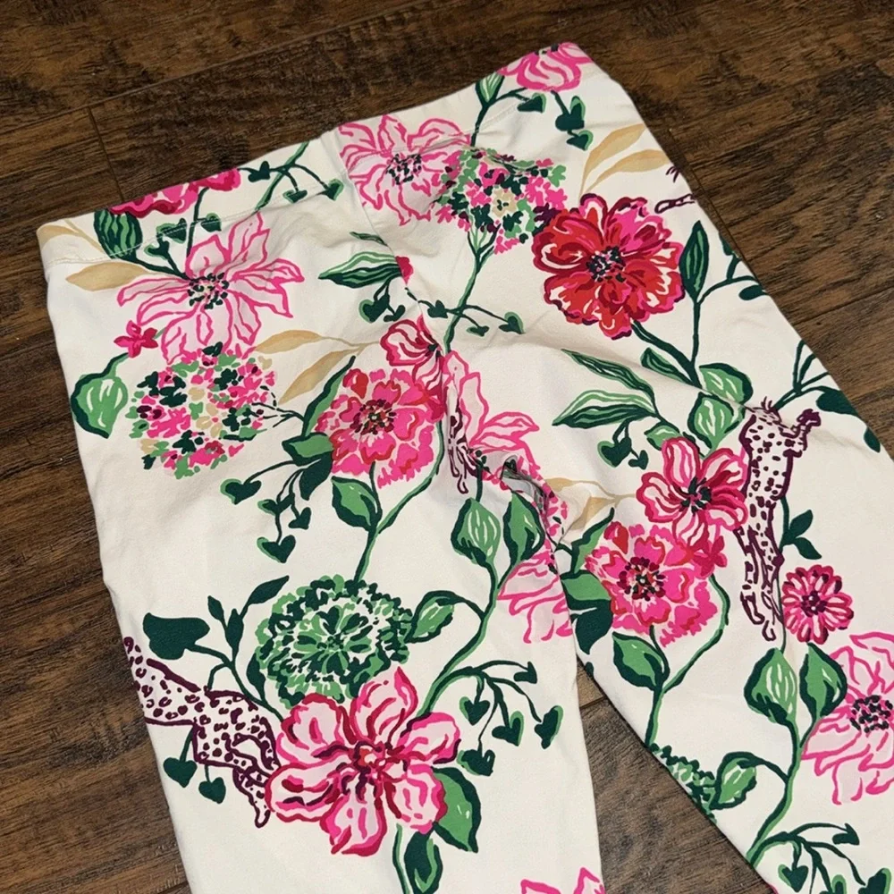 Lilly Pulitzer girls size XL leggings excellent use condition worn twice no fade - Picture 3 of 6